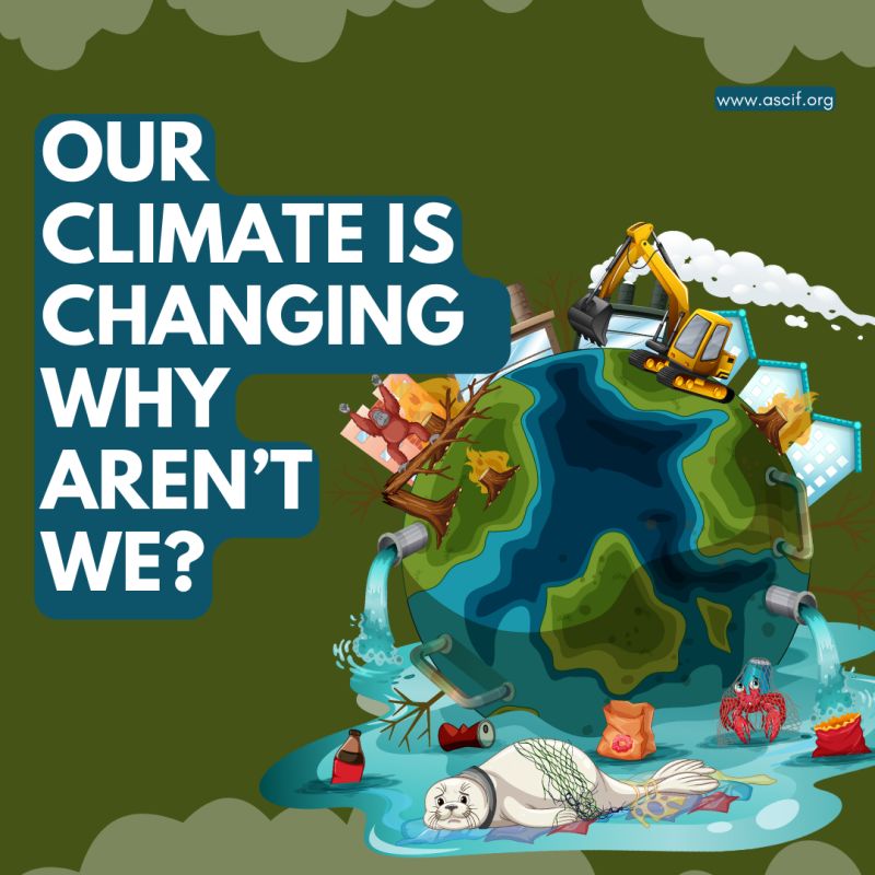 🌍 𝗢𝘂𝗿 𝗖𝗹𝗶𝗺𝗮𝘁𝗲 𝗶𝘀 𝗖𝗵𝗮𝗻𝗴𝗶𝗻𝗴 – 𝗪𝗵𝘆 𝗔𝗿𝗲𝗻'𝘁 𝗪𝗲?

The signs are everywhere: rising temperatures, extreme weather, and vulnerable communities bearing the brunt. At the African Smart Cities Innovation Foundation (ASCIF), we're not just observing, we're