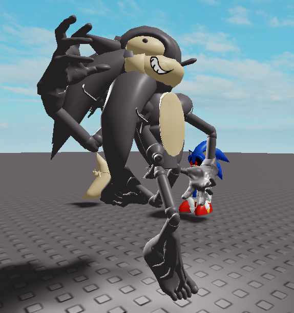 birchsearch's tweet image. What you see is what you get, just the blue blur himself!

Wanted to make a model of Sonic in the same style as the Area 51 Survive and Kill the Killers game, really fun modelling style! :D

#roblox #robloxstudio #sonicroleplayclub