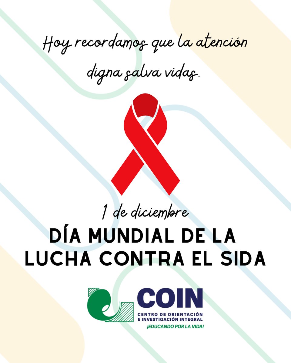 🔴Hoy recordamos que el VIH no define a nadie. Información, prevención y empatía salvan vidas. ❤️

#RethinkRebuildRise #díamundialcontraelSIDA #coin #AIDS2026 #VIH