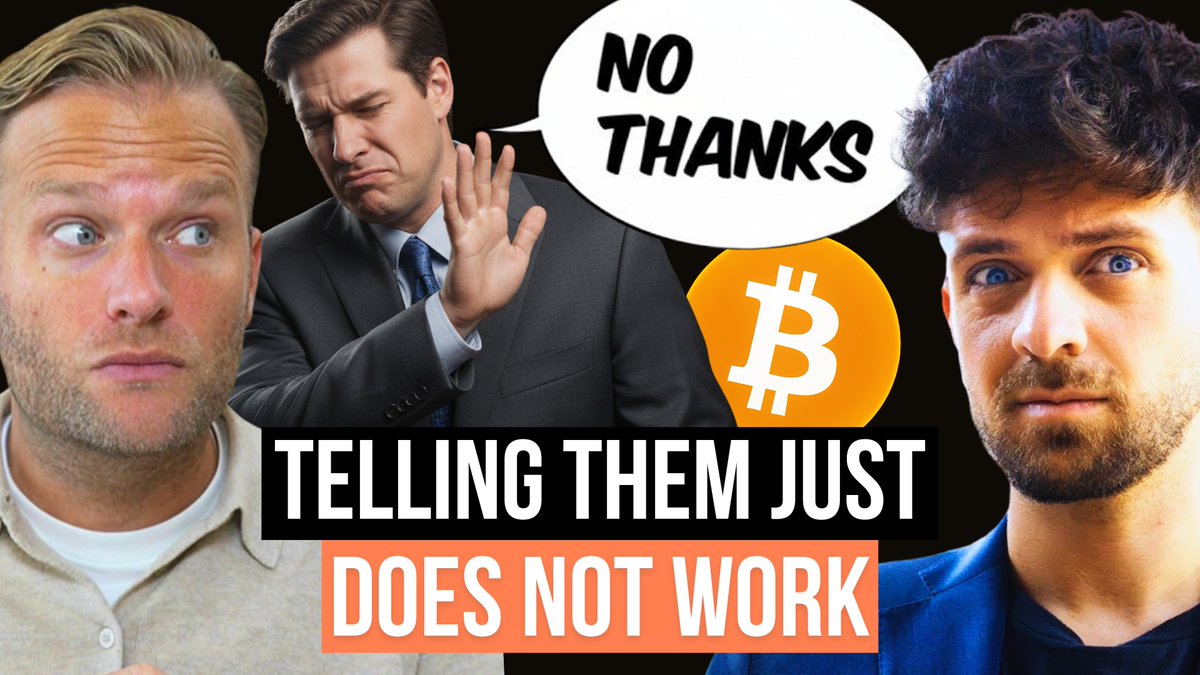 BFM210 w/ @kinetic_finance is live!⚡️

“Why it doesn't just work to tell people about Bitcoin”

We d