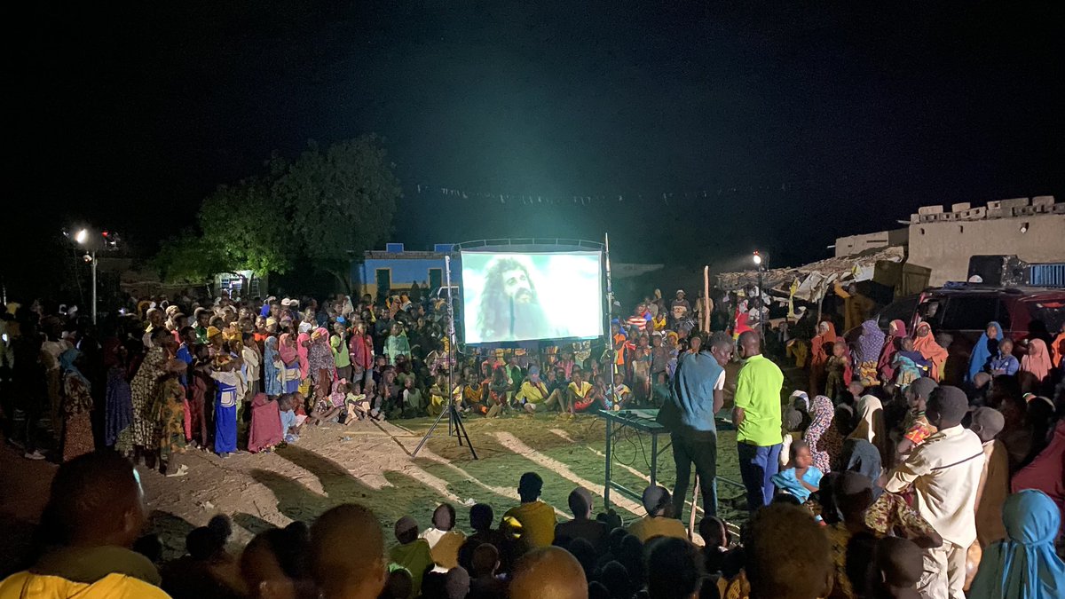 Missions1online's tweet photo. God is moving powerfully in Niger Republic!

During our film show and evangelistic crusade, we witnessed a mighty move of the Spirit, hearts opening and lives turning to Jesus.

#Missions1 #NigerOutreach #GodIsMoving #ReachTheUnreached #LightToTheNations #GreatCommission https://t.co/gOuhd9JDCv