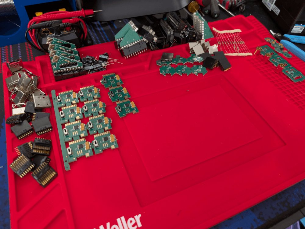 retroaccess's tweet image. Prepping for another connector prep session this afternoon.

Thank you all for keeping us busy!