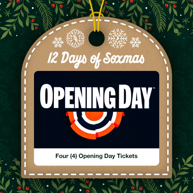 whitesox's tweet photo. On the 1st day of Soxmas… 

REPOST for a chance to win Four (4) Opening Day tickets.