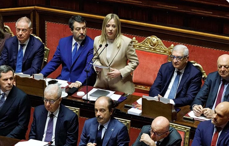 LauraAboli_X's tweet photo. ITALY JUST TOUCHED THE CABAL’S MOST PROTECTED ASSET

Italy is finally debating a question that should never have been controversial: who does the nation’s gold belong to?

Two simple answers exist:

1. The people, with the state as steward 

2.The central bank, operating above democratic reach

When Meloni’s party moved to clarify that Italy’s $300 billion in gold belongs to the nation, not to a technocratic institution, the European Central Bank reacted as if a forbidden line had been crossed. Because the moment a government asserts ownership, even in wording, it touches the nerve at the centre of the globalists’ financial stronghold.

Italy cannot print its own currency, but it does hold one of the world’s largest gold reserves, and gold is the last true anchor of monetary power. 

Simply discussing who owns it reveals a quiet truth: 
nations’ wealth, policy and future are actually in the hands of unelected bankers.

Nothing has changed hands yet, but the conversation itself is a sign of a very important shift regarding our nations’ sovereignty.