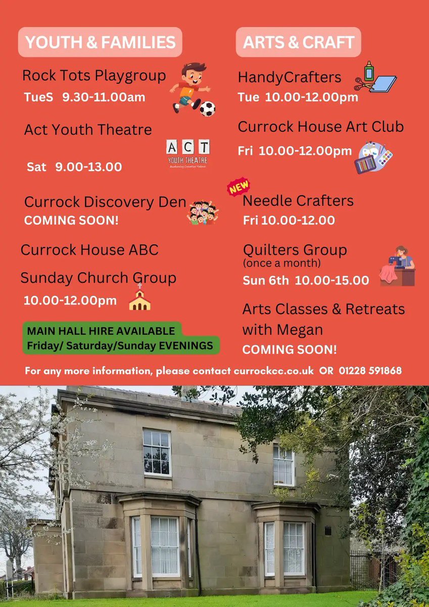 Currock House CC tweet media