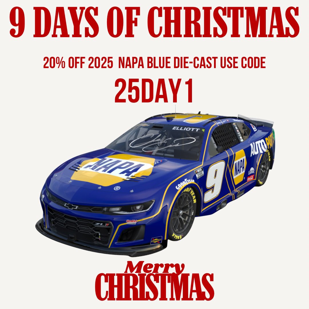 Chase Elliott Store tweet media
