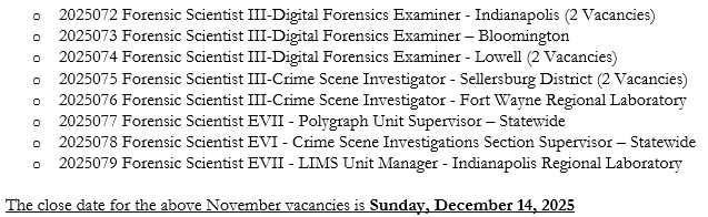 Indiana State Police tweet media