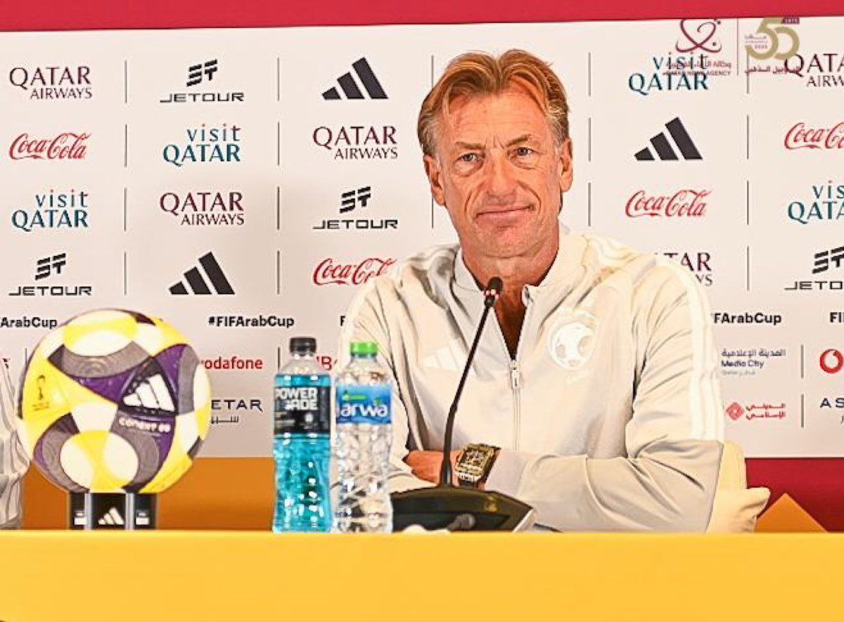 الفرنسي هيرفي رينارد مدرب منتخب #السعودية:

جاهزون لمواجهة منتخب #عُمان غدا
ندرك أهمية البطولة وهدفنا المنافسة على اللقب
