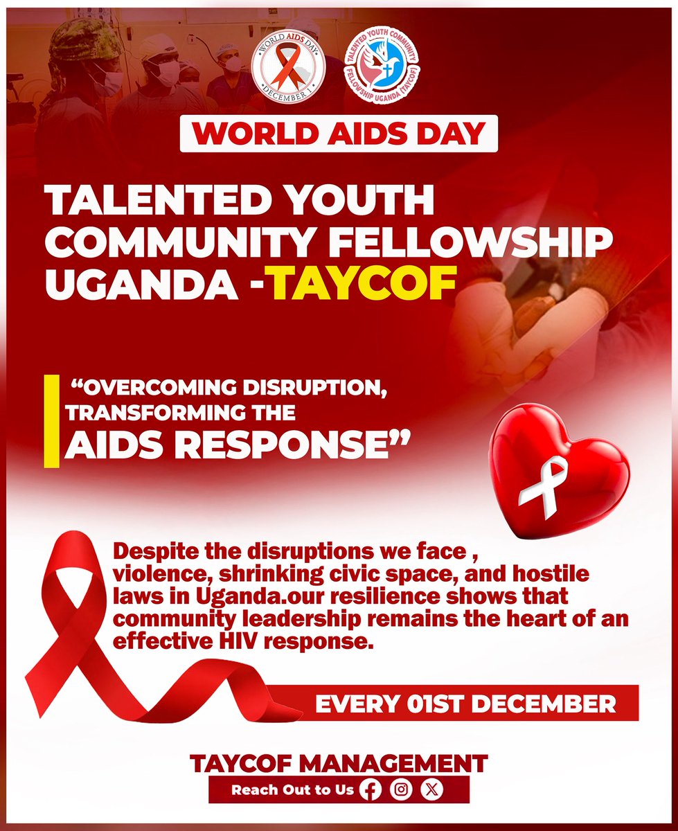 Trans and gender-diverse people remain among the most affected by HIV/AIDS , yet our resilience continues to drive a community-led, inclusive response.
Today, we join others worldwide to honour this day 
#WorldAIDSDay #TransHealthMatters