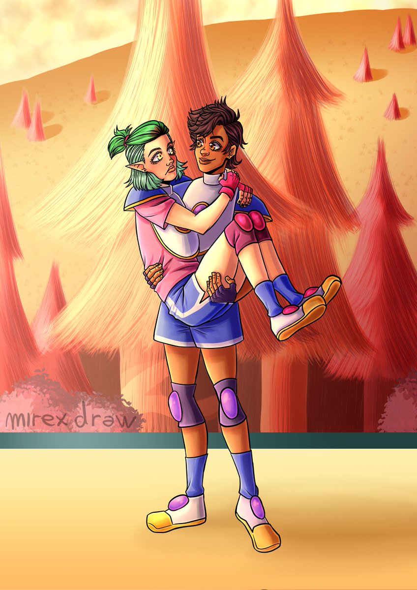 Mirex_draw's tweet image. Oh wow sports 😳

#lumity #TheOwlHouse #toh