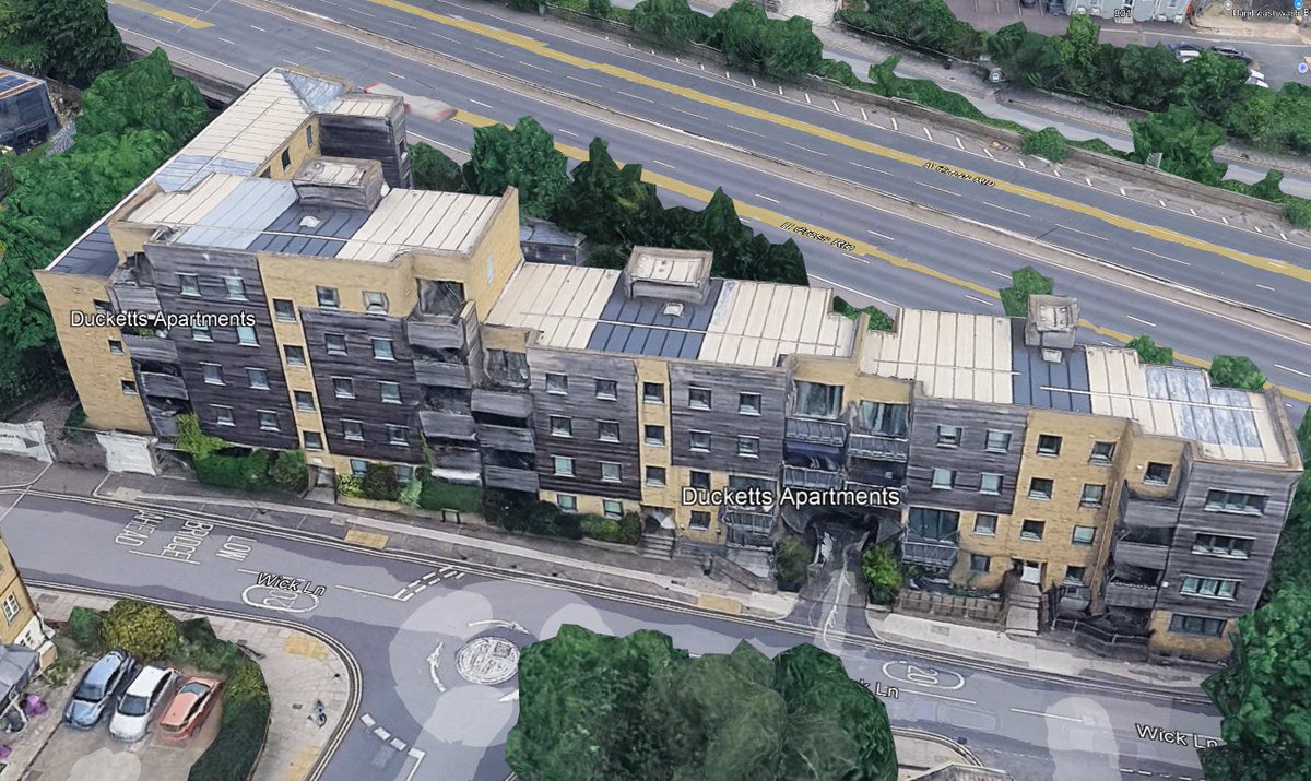 KeystoneRFL's tweet image. Façade remediation works are underway at Ducketts Apartments on behalf of @EQUANS_UK.

Our scope includes the @CedralUK Click System, including subframe, breather membrane, EPDM, cavity barriers and @ROCKWOOLUK Nyrock.

#construction #facade #BuildingSafety #CladdingReplacement