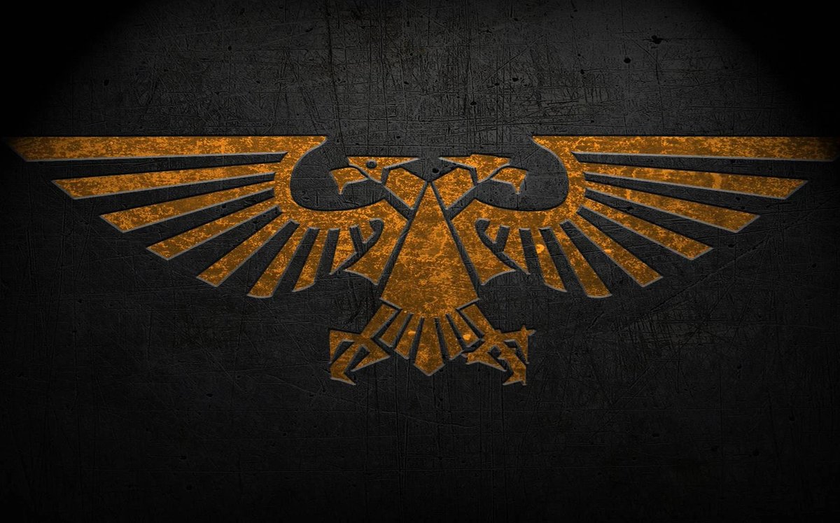 AGiudiche's tweet photo. @kibawoo I saw a certain post a while ago when an artist drew the emperor from 40k there was ONE guy who said "omg i know that eagle you nazi scum" 💀 https://t.co/pxB41qiYPJ