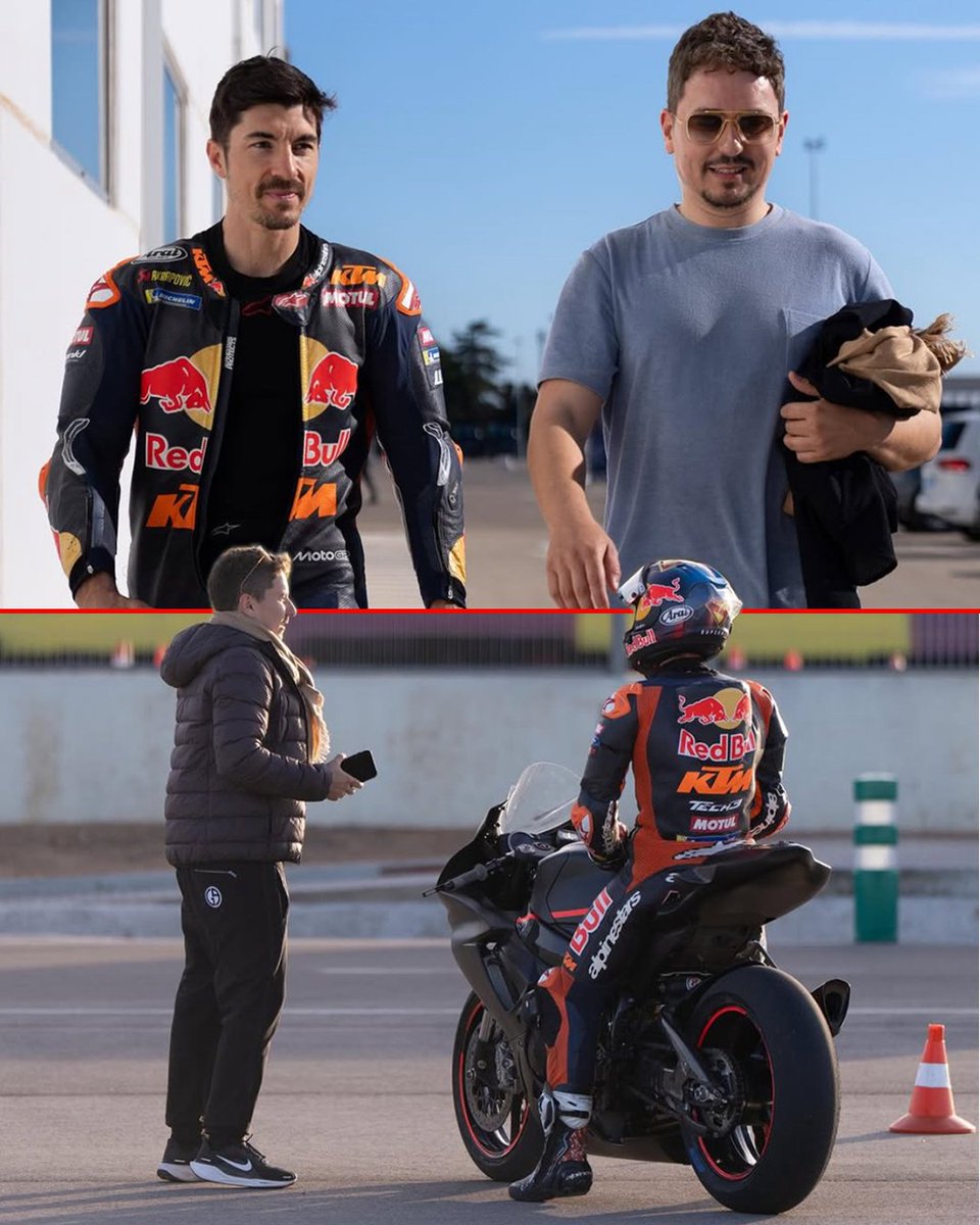 🚨 Breaking 🚨 

💪 Lorenzo entrena a Viñales para la temporada  2026 le puede venir muy bien los consejos de un gran campeón  🏍️