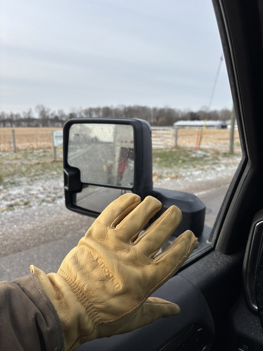 Livestock trailer, cows on stalk, leather gloves.... I feel like a real rancher! Thanks <a href="/DhelmBeefGuy/">Doug Helm</a> <a href="/EnogenCanada/">Enogen™</a>