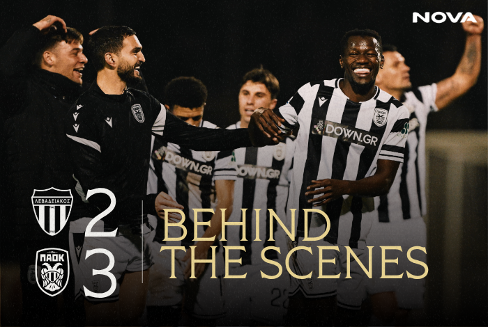 PAOK_FC's tweet photo. #BehindTheScenes Πάμε να απολαύσουμε και το backstage από τη χθεσινή νίκη κόντρα στον Λεβαδειακό στο "Λάμπρος Κατσώνης". #LEVPAOK #slgr #OurWay @NovaGreece
🔗https://t.co/xa9Xbp0XZt https://t.co/iMXLMwEyuG