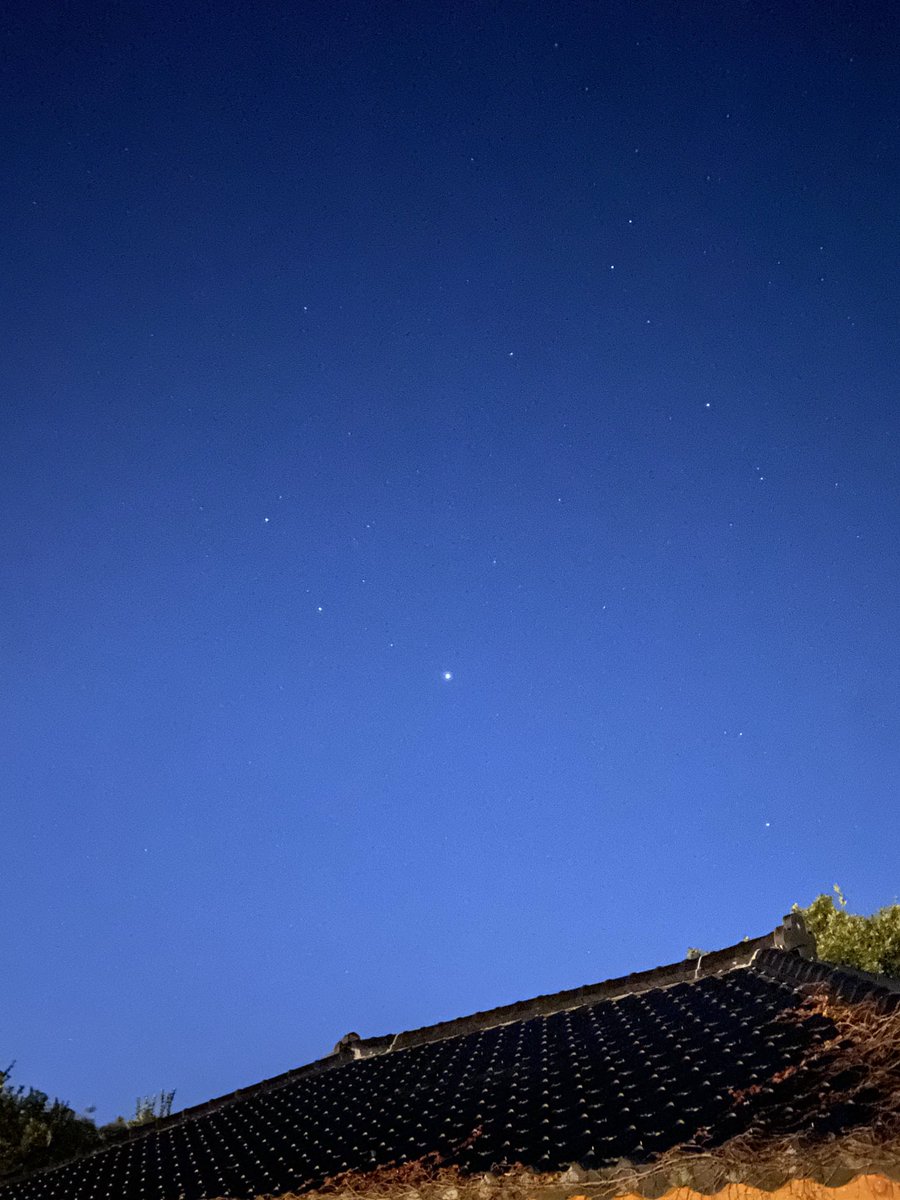 저어기 제일 빛나는 별이 목성인가.