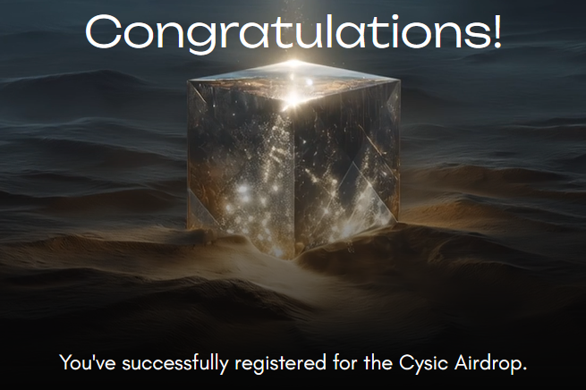 socxlddd's tweet photo. I'm eligible for the airdrop. Thanks Cysic

My tier is LEGENDARY MYTHIC CYSIC CHAD

https://t.co/9gUtNrSmq8 https://t.co/GJxNk901qz