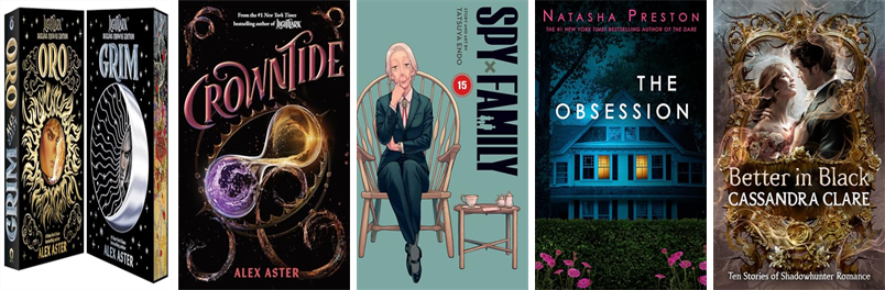 StevensMemLib's tweet image. This week the Stevens Memorial Library has 39 new books.  New items include Grim and Oro and Crowntide. wowbrary.org/nu.aspx?p=1529…