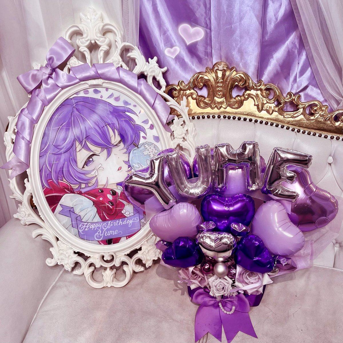 UoxoU_122's tweet image. ┊        ┊       ┊            ┊   ⋆
┊        ┊       ♡       ⋆         ⟡    ⊹
♡⠀  ⊹ ┊     ﾟ      ⊹       ﾟ
  ⟡ ⋆     ♡     𝑯𝒂𝒑𝒑𝒚 𝒃𝒊𝒓𝒕𝒉𝒅𝒂𝒚  𝒀𝒖𝒎𝒆.⋆𝜗𝜚

 #ユメ誕生祭2025
 #ユメ生誕祭2025
 #花群冬芽誕生祭2025
 #花群冬芽生誕祭2025