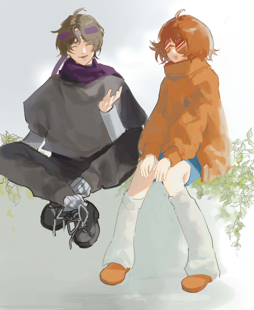 #scaredycatduo for my friend (✿◠ᴗ◠)