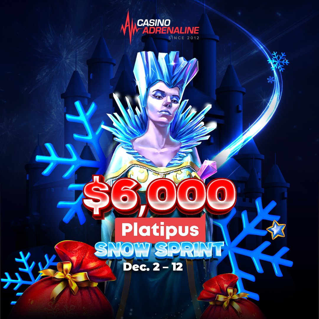 ❄️ Snow Sprint Tournament is HERE!
Race through Platipus’ hottest hits—Wild Crowns, Wild Spin Deluxe, Santa’s Bag &amp; more!

🏆 Prize Pool: $6,000 + Free Spins
🎁 50 Rewards await
📅 Dec 2–12
🎯 Winner = Highest Total Bet
💰 Min bet: $0.20 (real money only)

Play. Bet. Sprint. 🏃