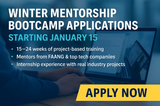 MagnimindA's tweet photo. 🚀 Winter 2026 AI/Data Science Bootcamp-Cyber Monday $1000 Off - https://t.co/uBORrRO7qs https://t.co/exDan9bLXS