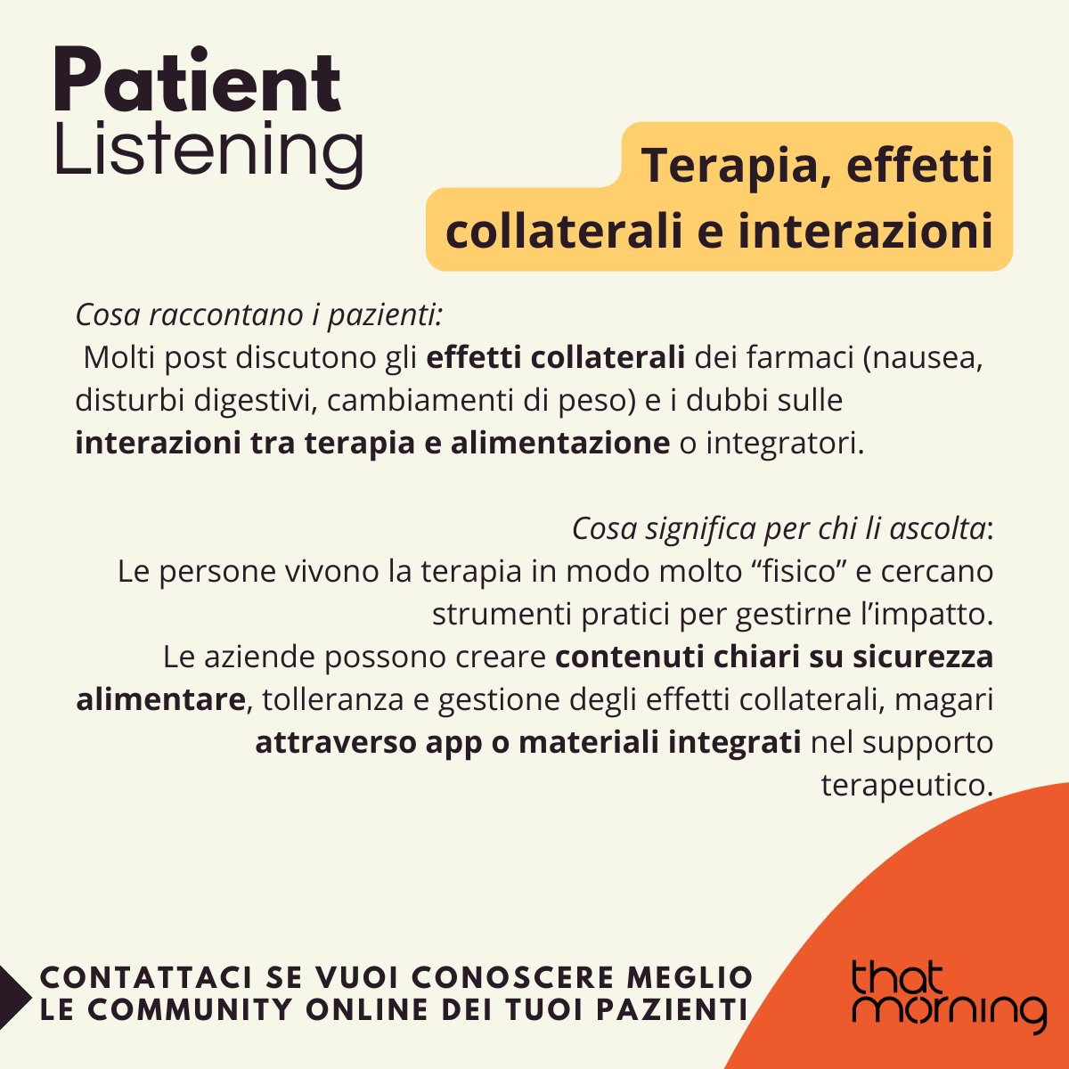 That_Morning's tweet photo. In occasione della Giornata Mondiale contro l’HIV, abbiamo ascoltato la voce degli utenti delle community online per capire cosa raccontano le persone che convivono con questa patologia https://t.co/1mRZp63Syl