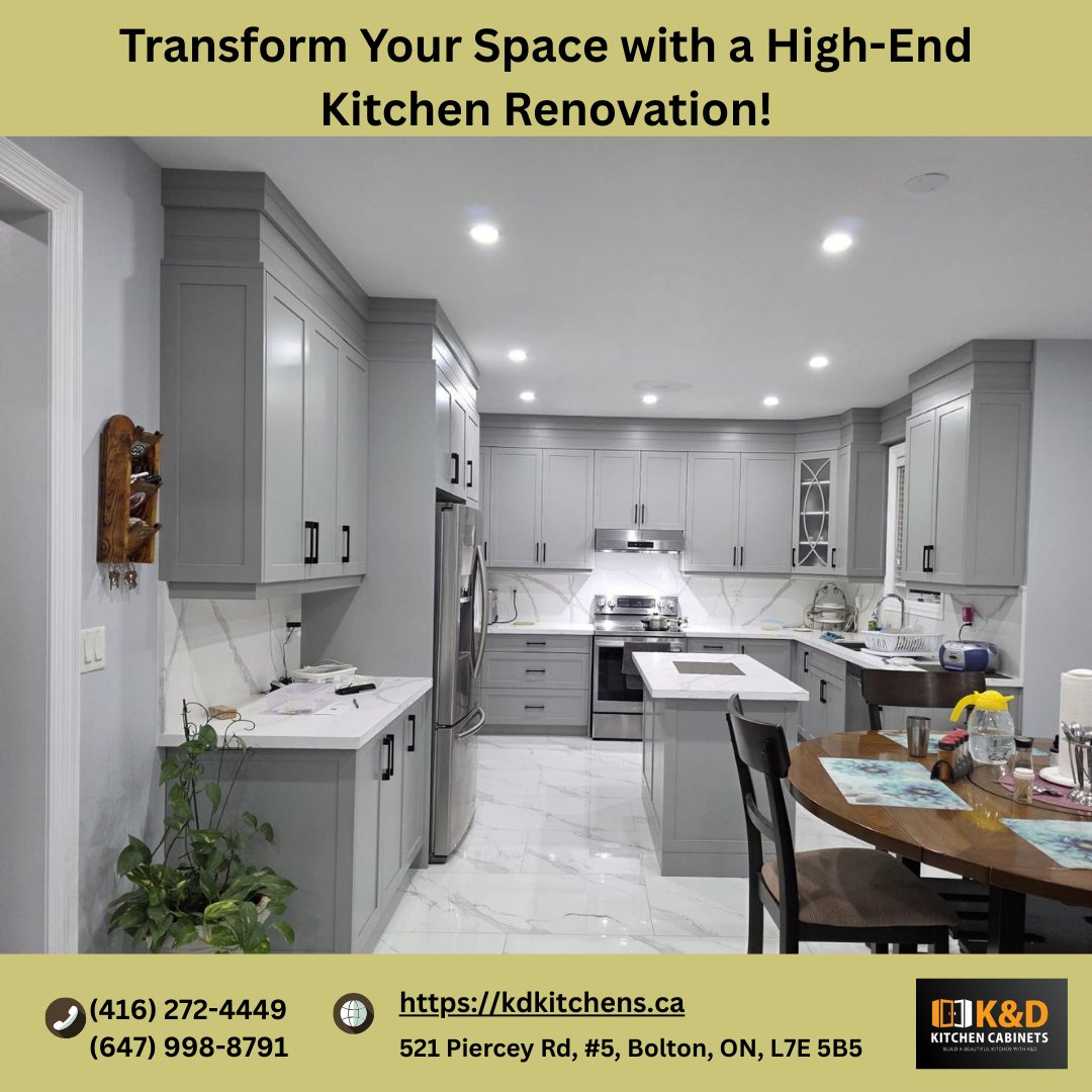 kd_kitchens's tweet photo. Dreaming of a kitchen that blends elegance, durability, and modern design? At K&amp;D Kitchen Cabinets, we bring that vision to life with our premium MDF painted cabinets paired with a stunning quartz countertop and full-height quartz backsplash.

#kitcheninspiration #kitchenrenos https://t.co/BO5Lk2UbZ6