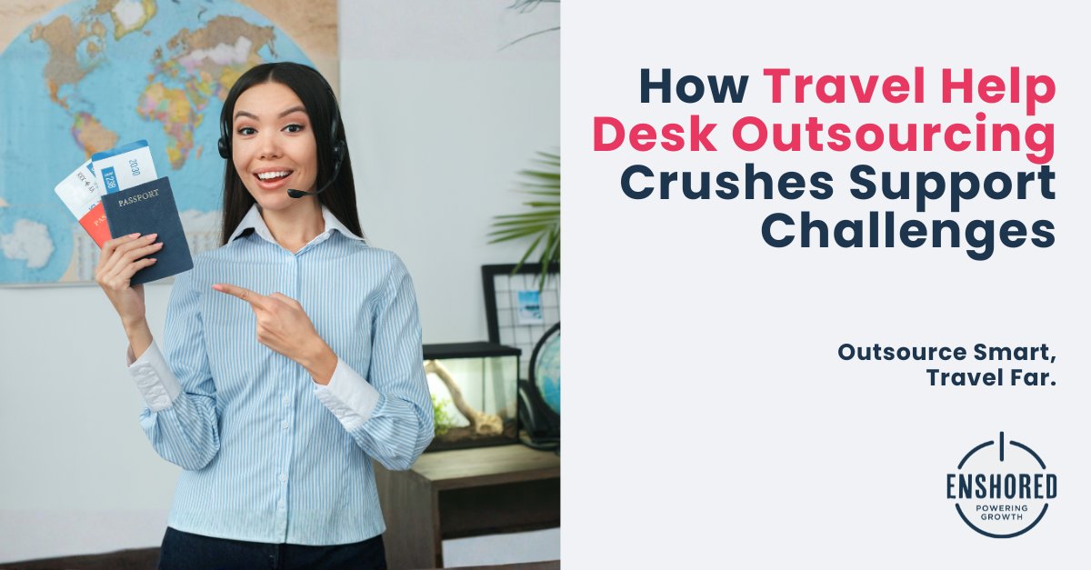 Enshored's tweet image. Want to find out how a mid-sized travel agency scales by outsourcing while spending 40% less than equivalent in-house staff?

Learn how travel help desk outsourcing crushes support challenges here: na2.hubs.ly/H02hyNz0

#TravelOutsourcing