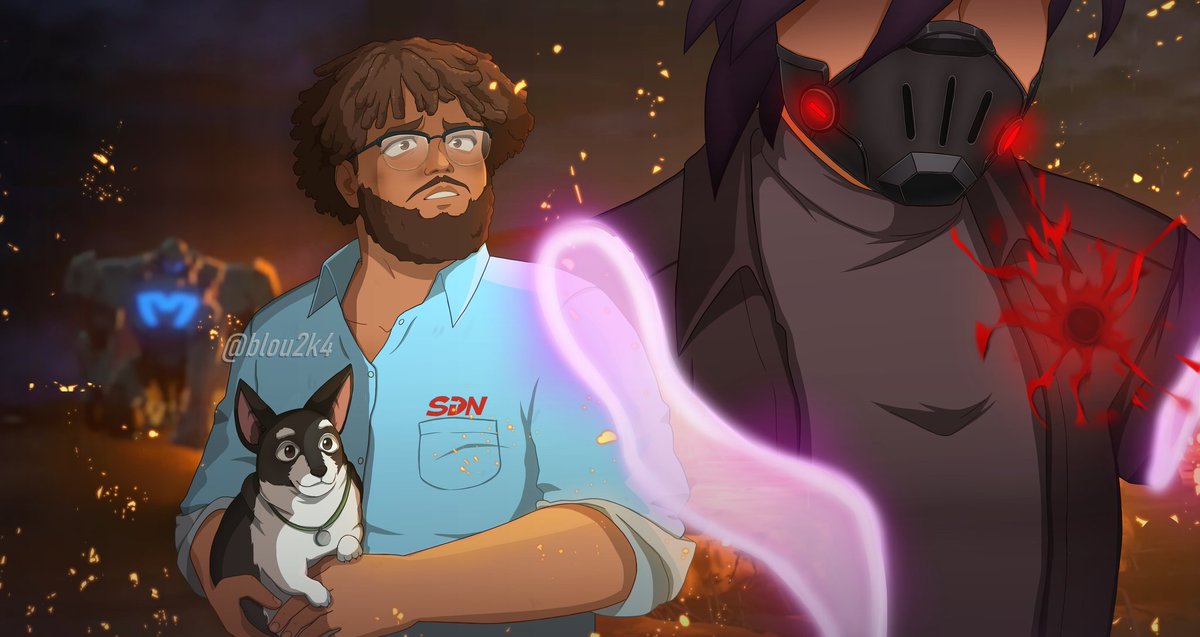 Inspired by @/AshterismArt 's work! Been rewatching grizzy's playthrough over and over again, it's just so good
#dispatch #grizzyfanart