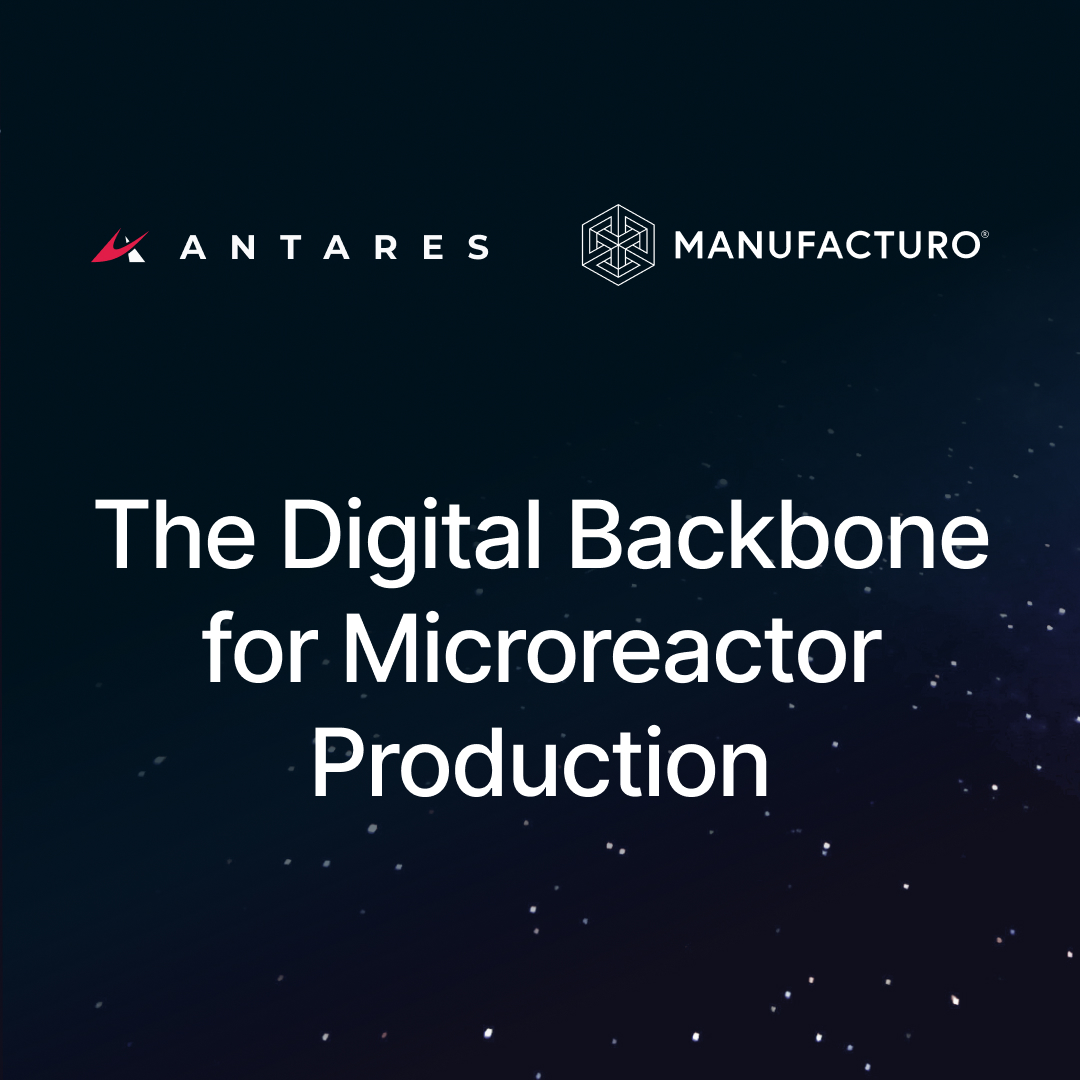 MANUFACTURO1's tweet image. New case study: How Antares is scaling deployable microreactor production with nuclear-grade quality and full traceability.
Integrated documentation, buy-off control &amp;amp; a unified quality+production backbone — all in Manufacturo.
Read more: na2.hubs.ly/H02dbGy0
