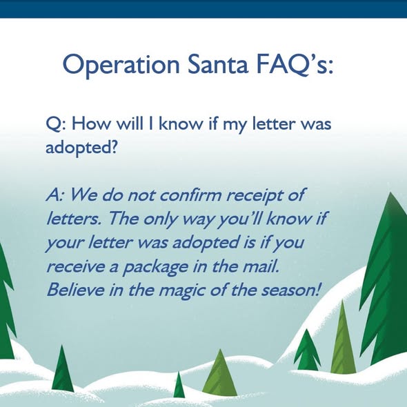 USPS Operation Santa tweet media