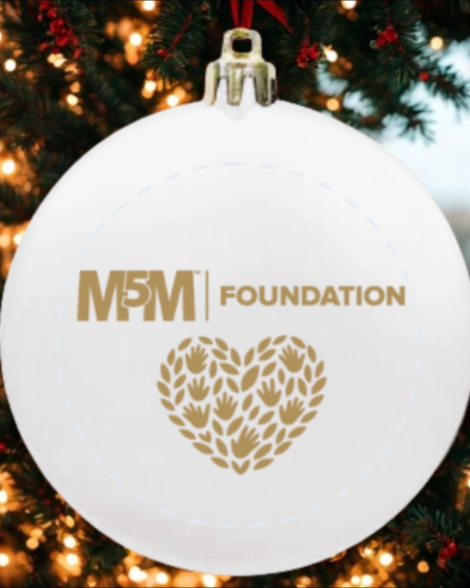 m5mfoundation's tweet photo. ✨ Giving Tuesday is almost here! ✨
Become a $25/month donor and we’ll send you this beautiful M5M ornament as a thank-you.
Join us: https://t.co/ouw9lwljwc https://t.co/qRHU7dYowG