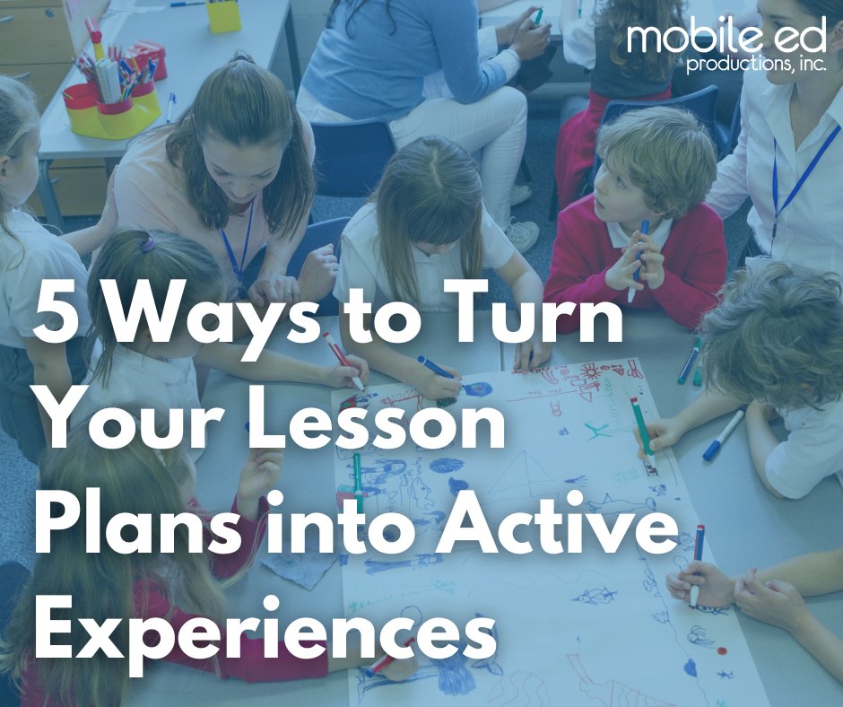 MobileEdProd's tweet image. NEW BLOG POST! These five active learning strategies can increase student engagement, retention, and critical thinking. Follow the link to learn more: mobileedproductions.com/blog/5-ways-to… #teacherresources #studentengagement #lessonplans