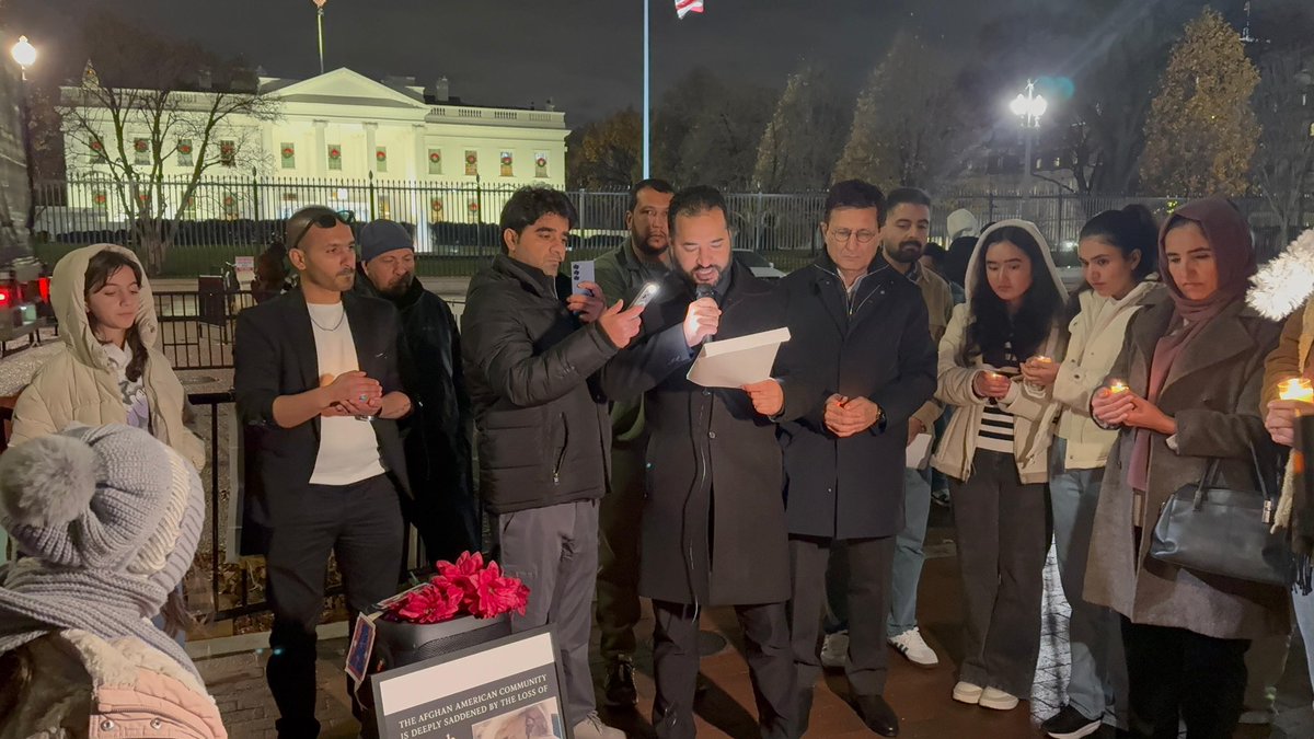 Statement of the Afghan-American Community in Washington DC, Maryland and Virginia 

The Afghan-American community stands in solemn remembrance of Specialist Sarah Beckstrom, honoring her ultimate sacrifice, and offers our heartfelt prayers for the full recovery of Staff Sergeant