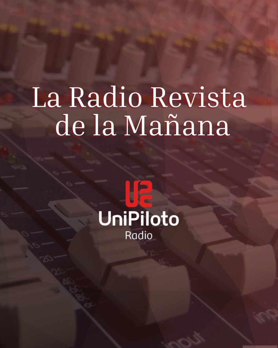 Unipilotoradio's tweet photo. #FelizMartes a todas las personas que nos escuchan, iniciamos el día con #LaRadioRevistaDeLaMañana 📰

Estamos #EnVivo hoy,  9 de diciembre 📆, con los personajes y los acontecimientos de las últimas horas,  bajo la conducción de #TitoMartinez 🎙

📻➠https://t.co/aO25tw6QSE https://t.co/HimqfHieeO
