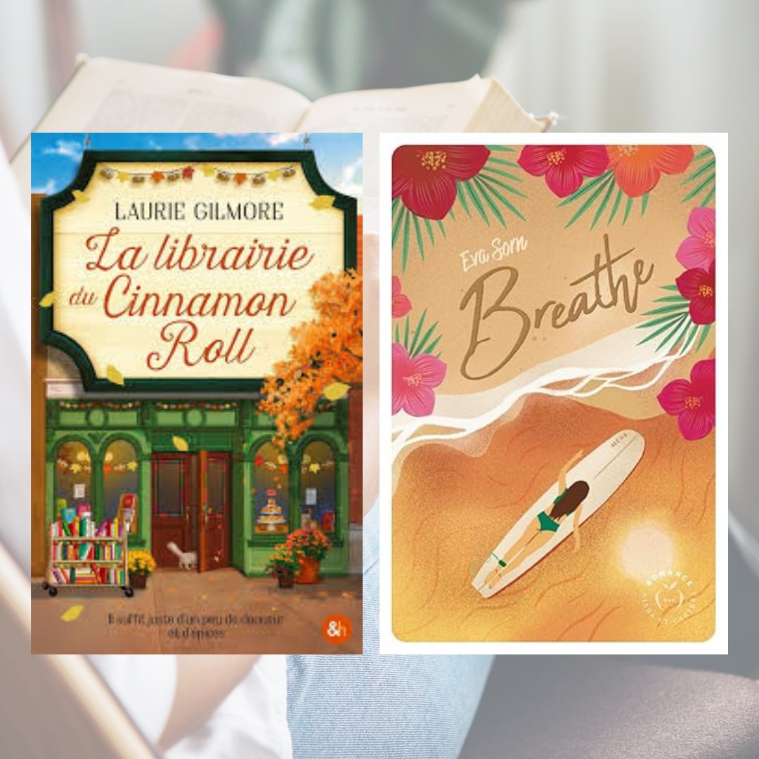 lo_pais's tweet image. 😏 On est lundi,
💝 Qu&apos;est-ce qu&apos;on lit ?

Voici en photos quelques lectures en cours de vos libraires.

✍️ La librairie du Cinnamon Roll
✍️ Breathe
✍️ Le Pumpkin Spice Café
✍️ Cosy love &amp;amp; Christmas crime

#librairie #lecture #livre #lopais #draguignan #litterature #lire #dracine