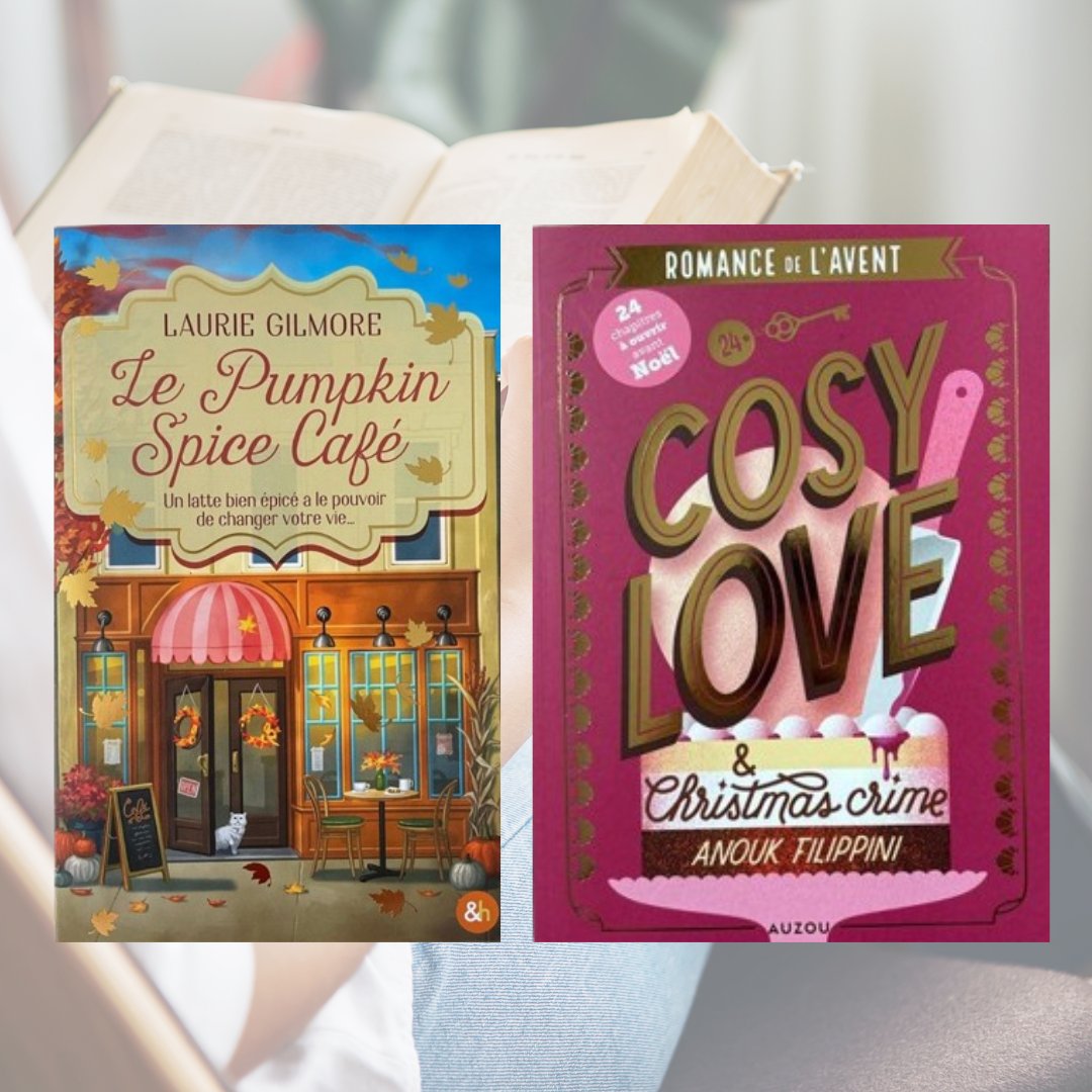 lo_pais's tweet image. 😏 On est lundi,
💝 Qu&apos;est-ce qu&apos;on lit ?

Voici en photos quelques lectures en cours de vos libraires.

✍️ La librairie du Cinnamon Roll
✍️ Breathe
✍️ Le Pumpkin Spice Café
✍️ Cosy love &amp;amp; Christmas crime

#librairie #lecture #livre #lopais #draguignan #litterature #lire #dracine