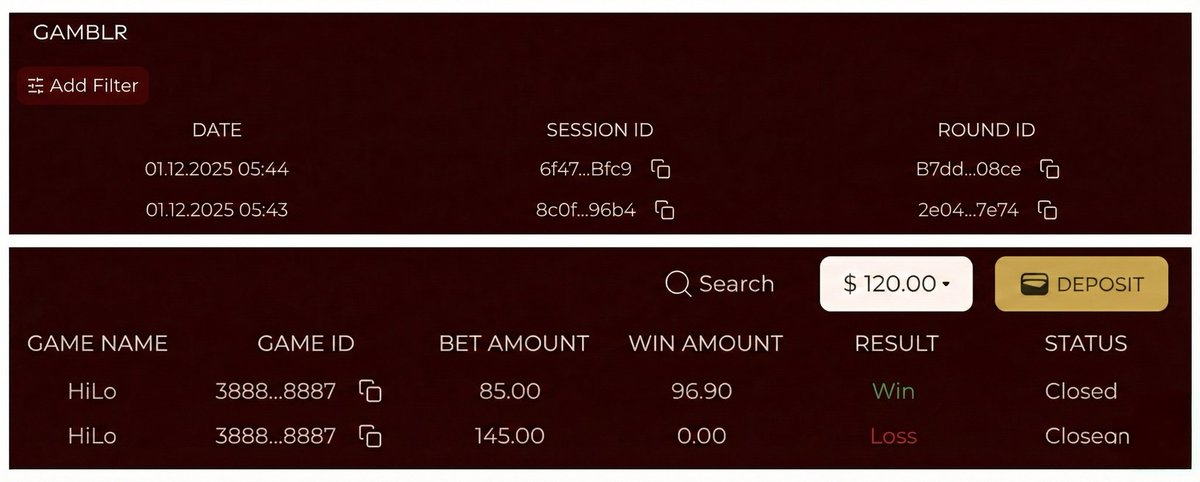 I earned a total of $220 bonus from the weekly and monthly tournaments on <a href="/Gamblr_io/">Gamblr</a> and I tried to redeem them by playing the HiLo game on Gamblr.

My bet amount was already set to $145 and by mistake I didn’t change it.

Game number showing was 4 and I had three options:

1️⃣