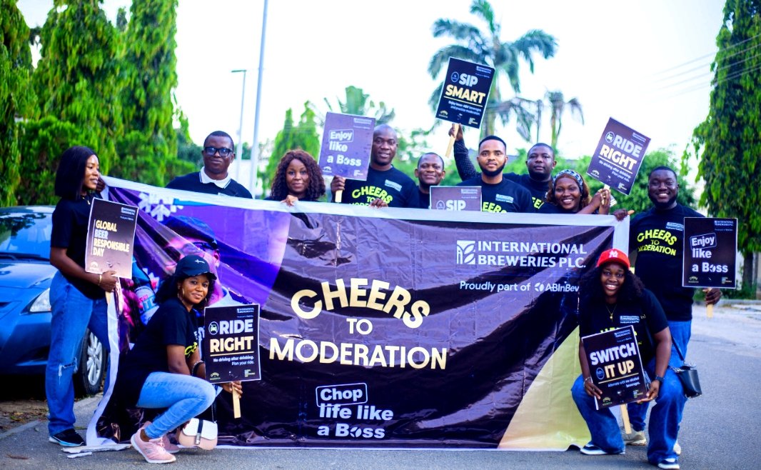 IBPlc_ng's tweet image. Championing smart drinking culture and reaffirming commitment to responsible consumption across Nigeria. As part of our ongoing commitment to responsible drinking, we concluded our last commemorative Cheers event: Cheers to Moderation! #CommunityImpact #SmartDrinking
