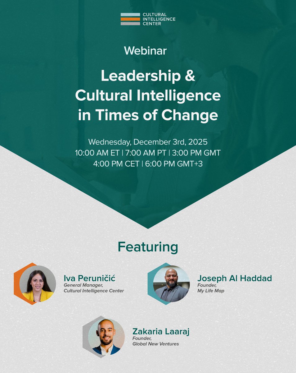 Cultural Intelligence Center tweet media