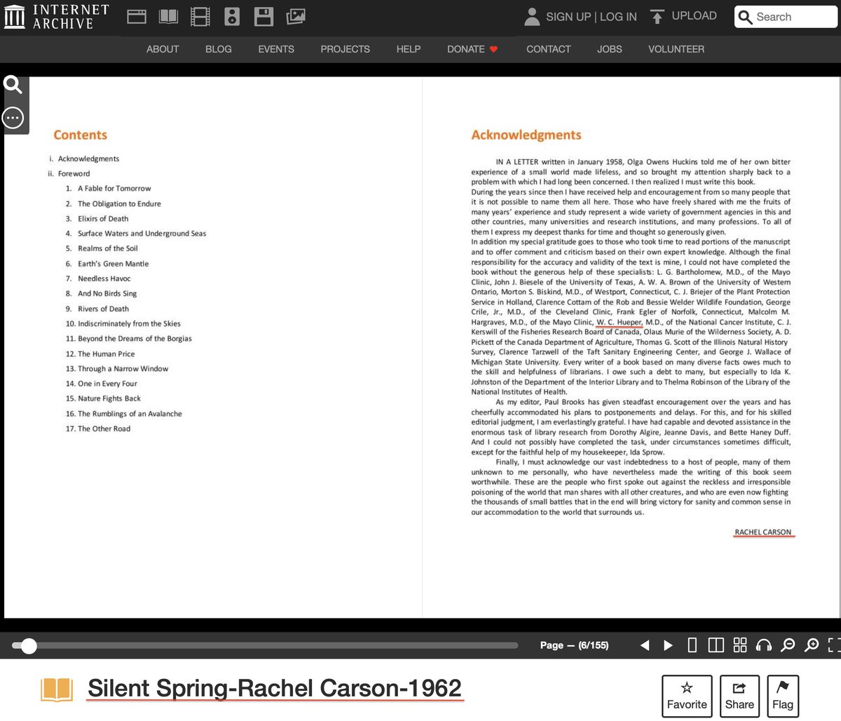 honnoippo's tweet image. 🔸レーチェル・カーソンは著書『沈黙の春』で、農薬で”がん”を発症すると主張

カーソンはヒューパー博士の著作を引用し、農薬によって汚染された環境で有害物質に長期間さらされると、がんを発症する可能性が高まると主張しました。…