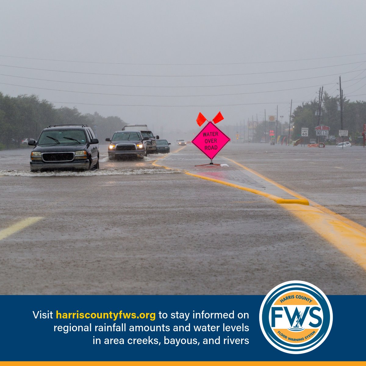 hcfcd's tweet image. Stay informed and stay safe.Sign up for the Flood Warning System (FWS) today.
Get real-time rainfall, gage levels, and bayou conditions straight to your phone or computer.

Don’t wait for the next storm. Sign up today and always know what’s happening in your area.