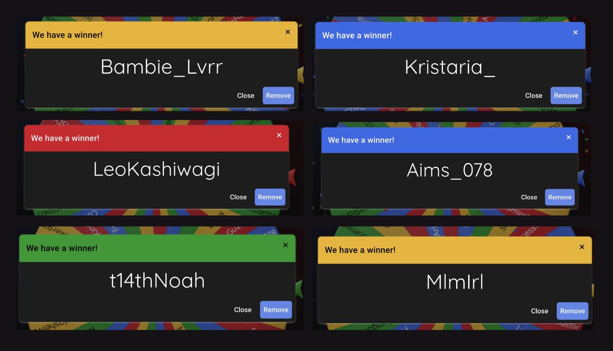 Thank you everyone for participating 🥹

I couldn’t pick just one winner, so I ended up choosing six ! I’ll reach out to each of you shortly✨

<a href="/Bambi_lvrr/">Bambi🪷</a> <a href="/Kristaria_/">Kristaria E. 🪻🌌</a> <a href="/LeoKashiwagi/">Leo Kashiwagi (VTuber/Rigger)</a> <a href="/Aims_078/">🌿🌸Aims🌸🌿</a> <a href="/t14thNoah/">Noah</a> <a href="/MlMIRl/">🦋 ʚ Mimiri ɞ 🫧 Sea 𖥸 Angel 🪸</a> 

Thank you once more 💛