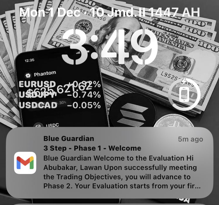 Just passed the challenge account given to me by my boss  <a href="/Investor_Abdul_/">Investor_Abdul_🕊️</a>    account secured ✅  
Grateful for the opportunity and trust! <a href="/BlueGuardiancom/">Blue Guardian</a> 

Let’s take it to the next level from here 📈  
Thank you <a href="/Investor_Abdul_/">Investor_Abdul_🕊️</a>