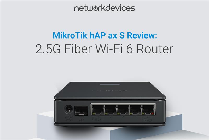 NetworkDevicesX's tweet image. New from MikroTik: hAP ax S. Wi-Fi 6, 2.5G SFP, compact form factor. Here&apos;s our breakdown.
Read more: networkdevicesinc.com/community/blog…

#MikroTik #WiFi6 #NetworkInfrastructure #ITHardware