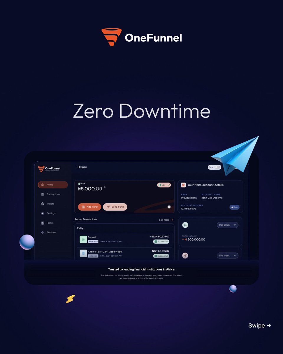onefunnel_ng's tweet photo. We know juggling dashboards isn’t part of anyone’s KPI 😉
Here are the real perks of using a fintech aggregator like OneFunnel
#OneFunnel https://t.co/JeTON7tz7x