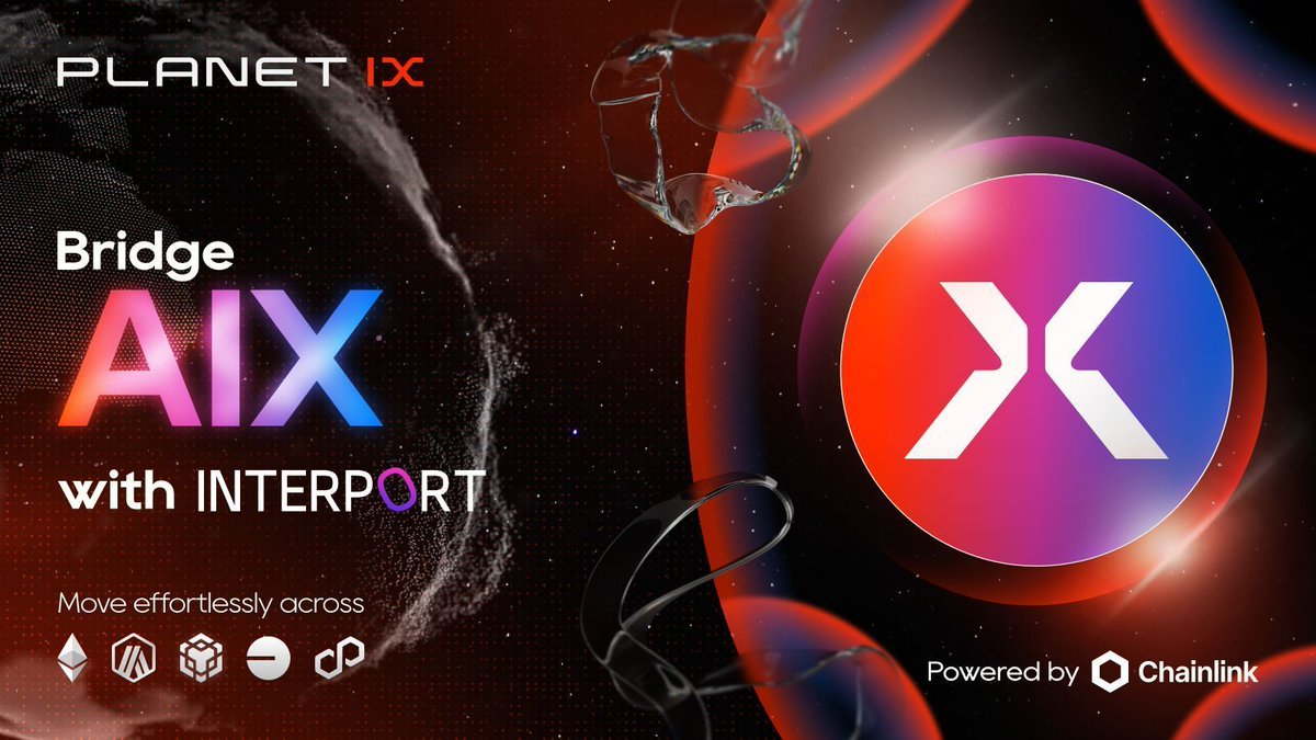🌌 Bridge AIX with Interport.
<a href="/Planetix0/">PLANET IX</a> — the strategy-powered, 🌌 Bridge AIX with Interport.
Planet IX brings a strategy-focused, player-driven Web3 universe now seamlessly connected across chains through secure routes powered by <a href="/chainlink/">Chainlink</a> CCIP.

Move your assets effortlessly