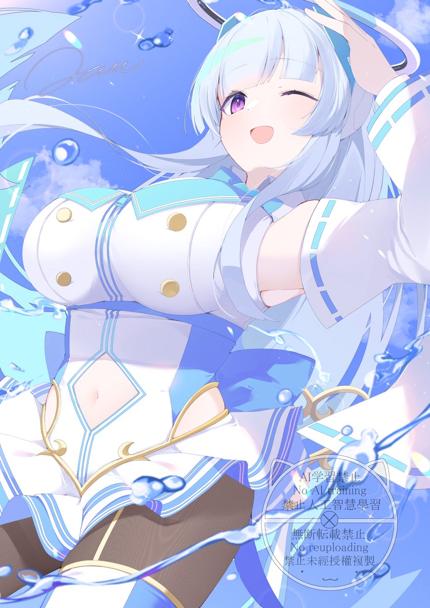 MK_III_Jam's tweet image. #ブルアカ　

マジカルノアちゃん
そういえばまだちゃんと描いてなかった