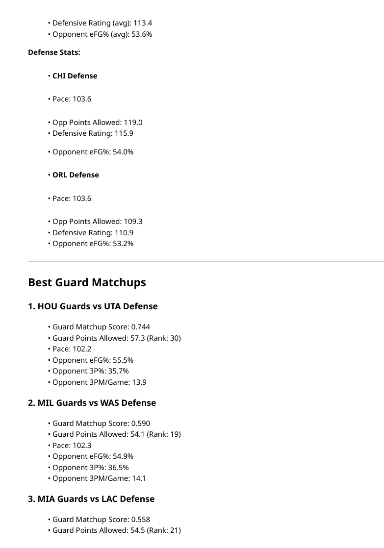HomeRunPredict's tweet image. Best NBA Matchups